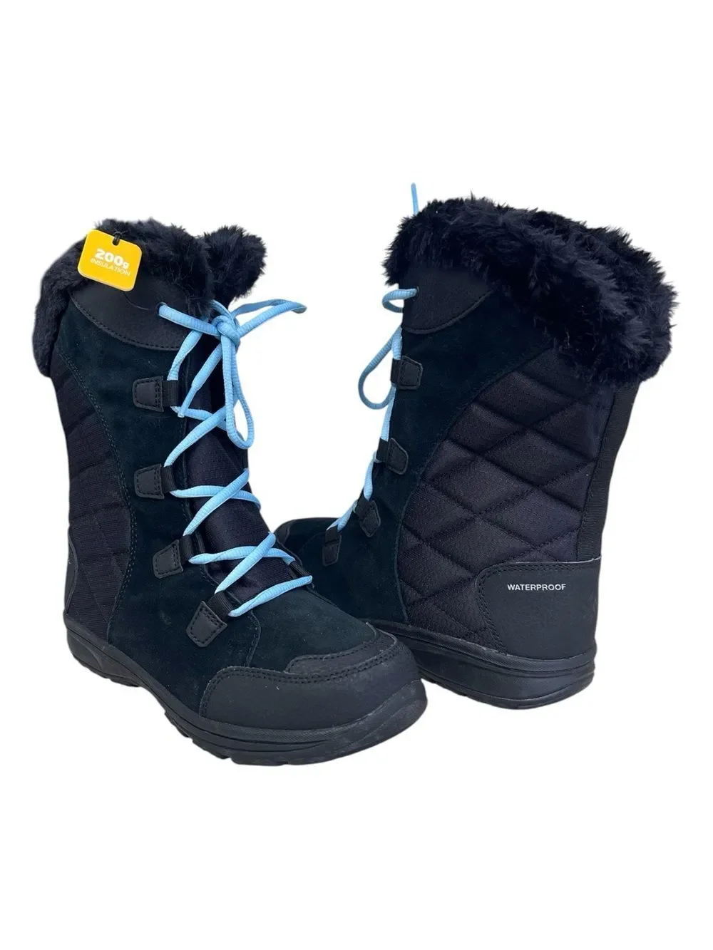 Columbia Ice Maiden II Lace Insulated Snow Winter Boots Size 8W